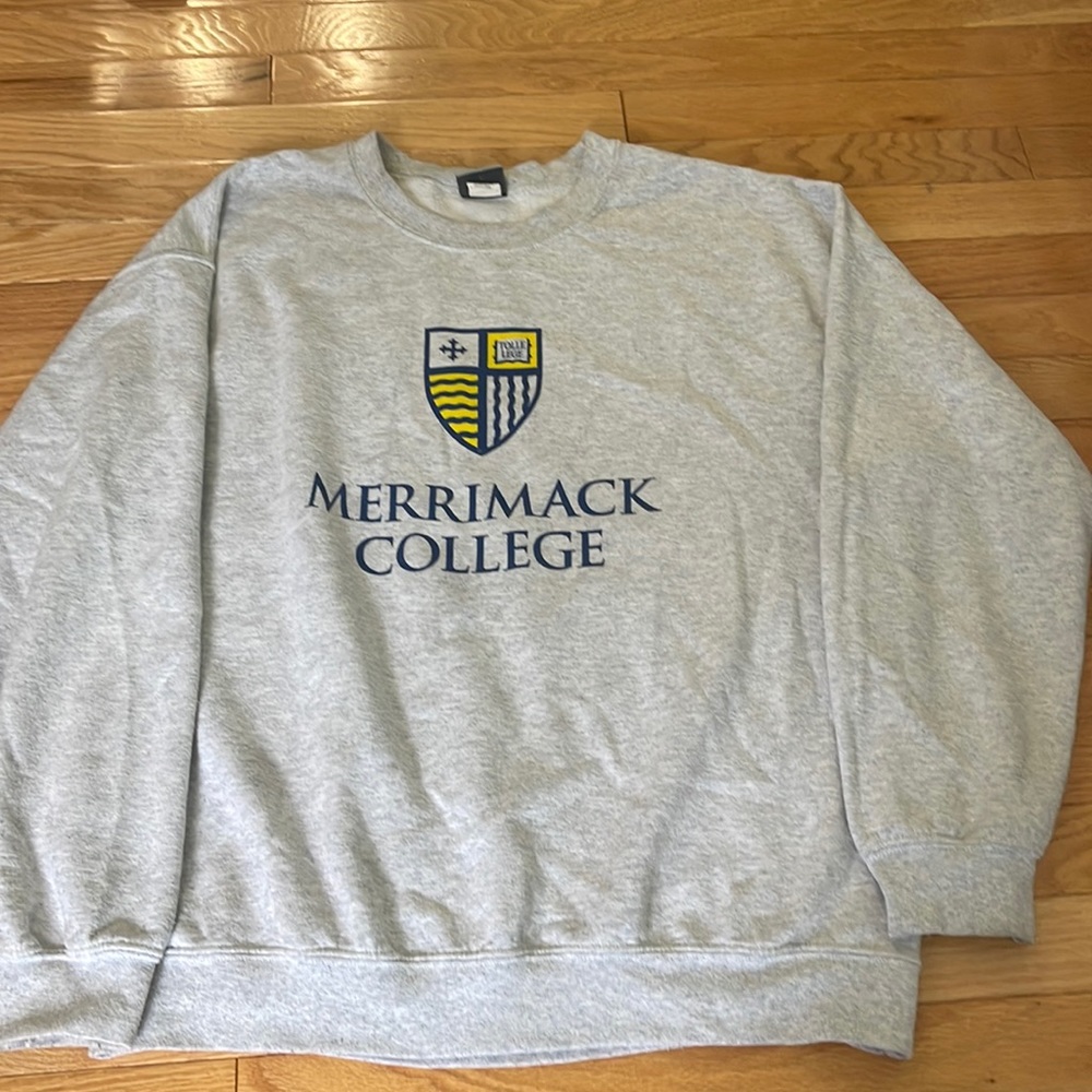 merrimack college crewneck